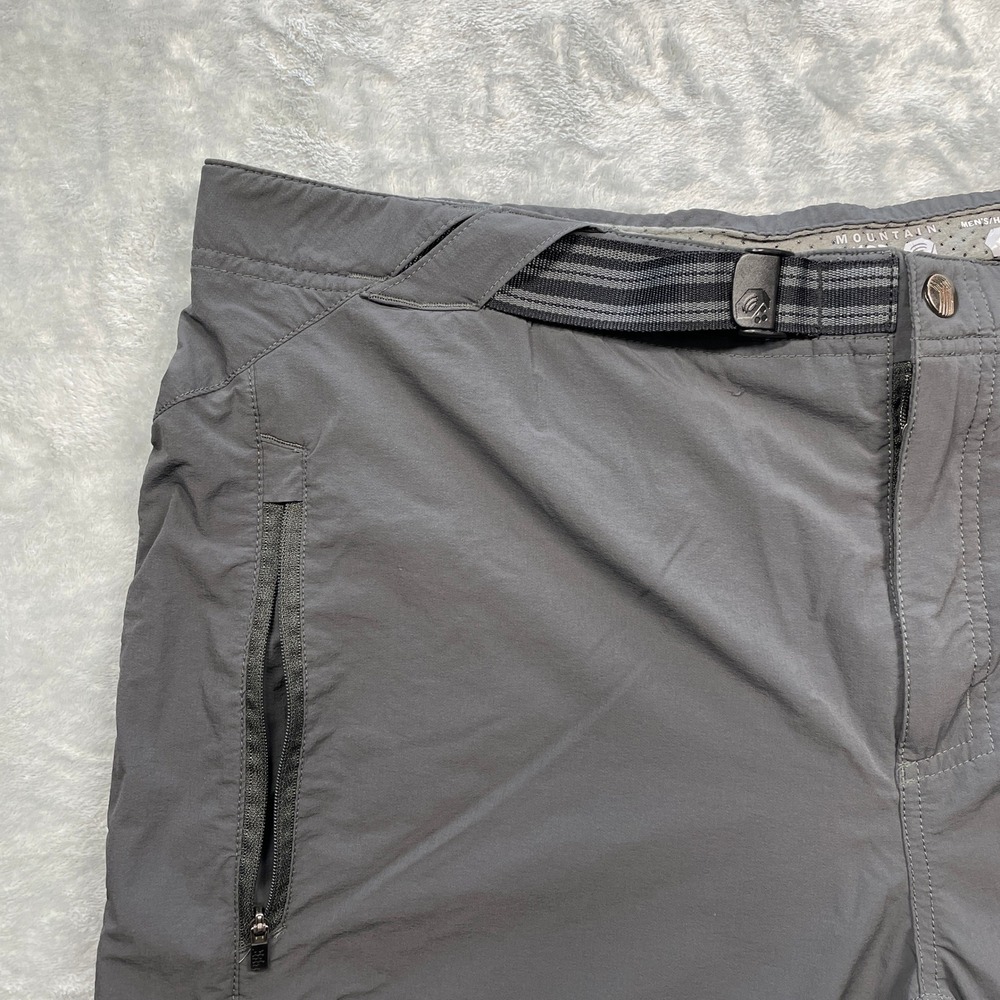Mountain Hardwear Men's Gray Hiking Outdoor Cargo Shorts Size 40 - Picture 4 of 12